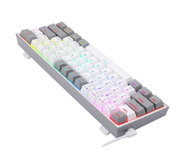 REDRAGON Fizz Pro (biało-szara) - 1259977 - zdjęcie 5